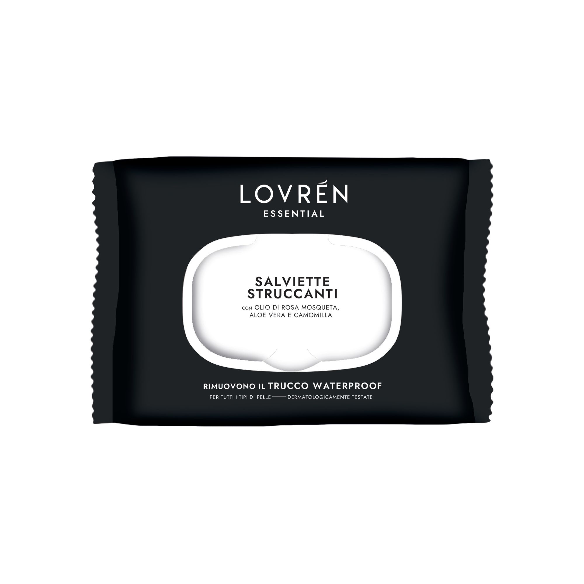 LOVREN SALVIETTE STRUCCANTI WATERPROOF 20 PEZZI