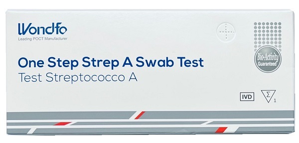 TEST AUTODIAGNOSTICO ONE STEP STREP A RILEVAZIONE QUALITATIVA ANTIGENE STREPTOCOCCO A DA CAMPION DI TAMPONE FARINGEO 1 PEZZO