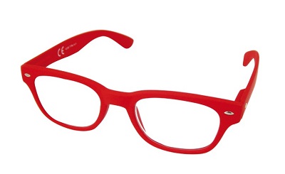 OCCHIALE DA LETTURA PREMONTATO T-VEDO GUMMY 2 ROSSO +2,00