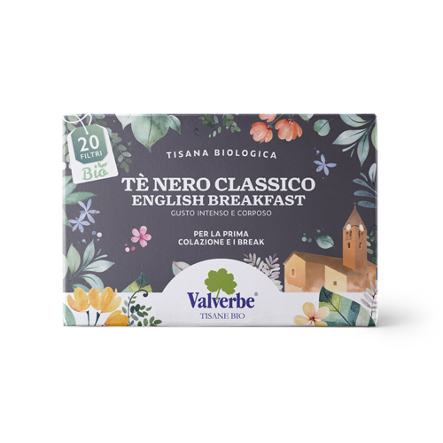 TE' NERO CLASSICO ENGLISH BREAKFAST BIO 20 FILTRI