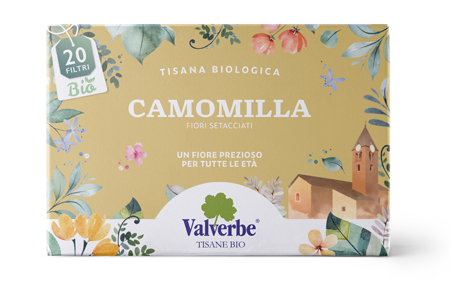 TISANA CAMOMILLA BIO 20 FILTRI