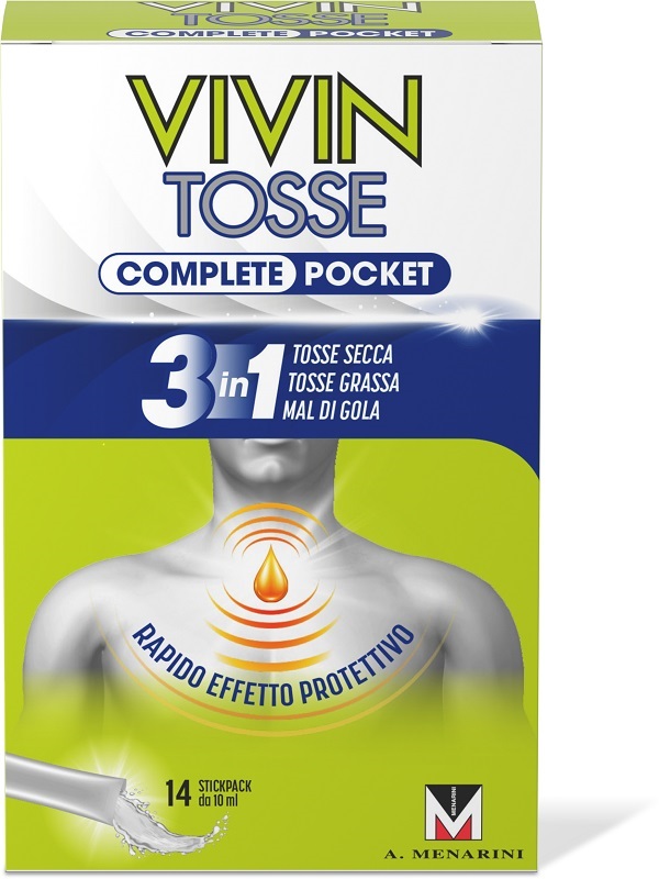 VIVIN TOSSE COMPLETE POCKET 14 STICK PACK DA 10 ML
