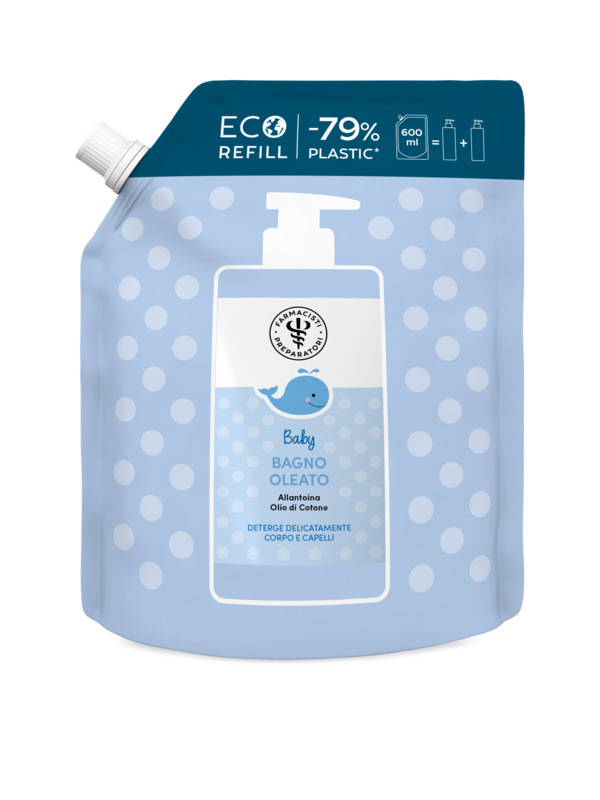 LFP BABY BAGNO OLEATO ECO REFILL 600 ML