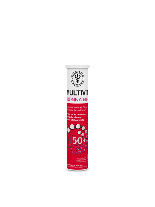 LFP MULTIVIT 50+ DONNA 20 COMPRESSE EFFERVESCENTI