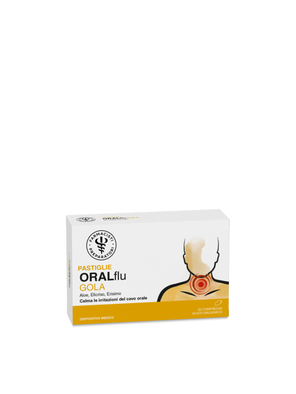LFP ORALFLU GOLA 20 COMPRESSE