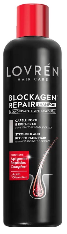 LOVREN HAIR CARE BLOCKAGEN REPAIR SHAMPOO COADIUVANTE ANTI-CADUTA 250 ML
