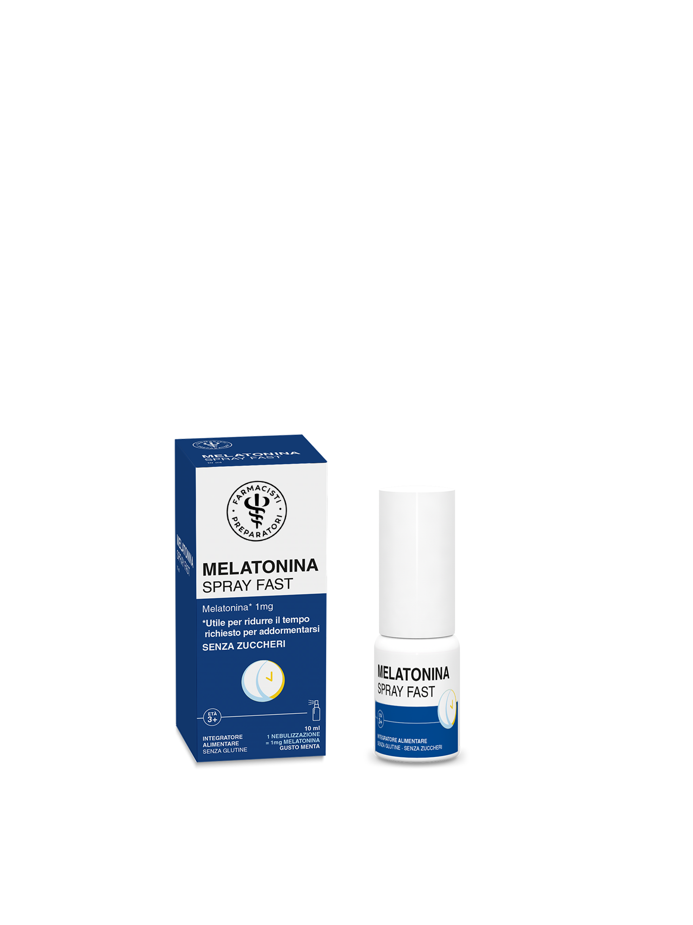 LFP MELATONINA FAST SPRAY 10 ML GUSTO MENTA SENZA ZUCCHERI SENZA GLUTINE